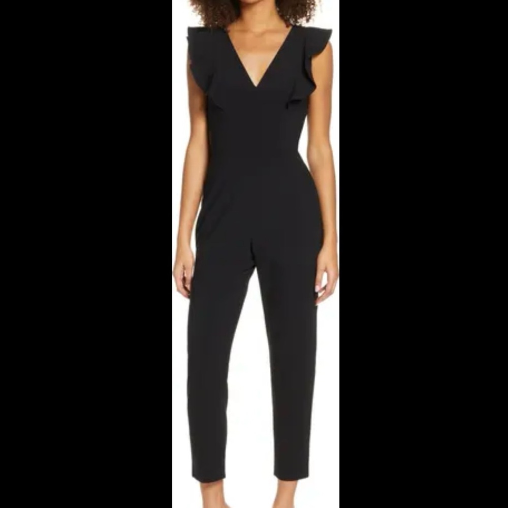 NWT French Connection Black Jumpsuit
